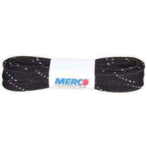 Merco PHW-12 tkaničky do bruslí voskované černá - 310 cm