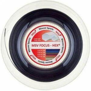 MSV Focus HEX tenisový výplet 200 m černá - 1,10