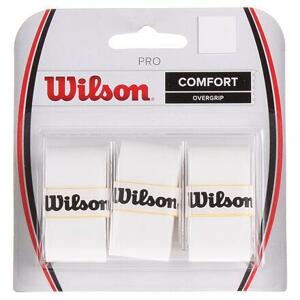 Wilson Pro Overgrip omotávka tl. 0,55 mm bílá - blistr 3 ks