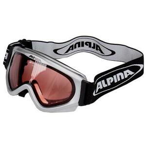 Alpina E-rotic brýle lyžařské stříbrná