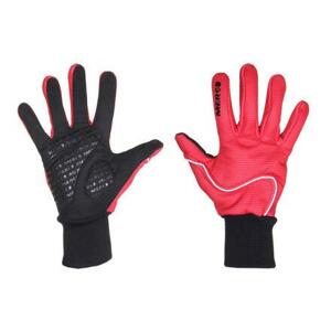 Merco Wintergloves softshellové rukavice červená - XXL