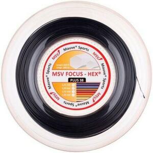 MSV Focus HEX Plus 38 tenisový výplet 200 m černá - 1,20