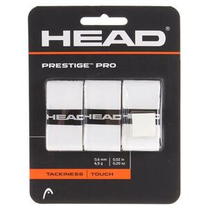 Head Prestige Pro 3 overgrip omotávka tl. 0,6 mm bílá - 3 ks