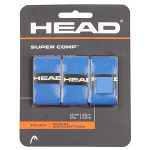 Head Super Comp overgrip omotávka tl. 0,5 mm modrá - 3 ks
