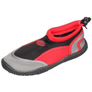 Aqua-Speed Jadran 21 dětské neoprénové boty černá-červená - EU 28