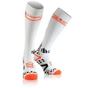 CompresSport Full Socks V2.1 kompresní podkolenky bílá - 3M