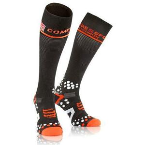 CompresSport Full Socks V2.1 kompresní podkolenky černá - 1S