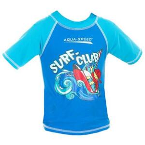 Aqua-Speed Surf Club tričko s UV ochranou modrá - vel. 3
