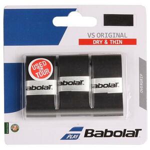 Babolat VS Original overgrip omotávka tl. 0,4 mm černá - 3 ks