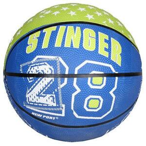 New Port Print Mini basketbalový míč zelená - č. 3
