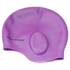 Aqua-Speed Ear koupací čepice fialová