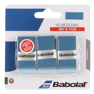 Babolat VS Original overgrip omotávka tl. 0,4 mm modrá - 3 ks