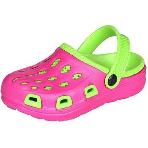 Aqua-Speed Silvi dětské pantofle růžová-zelená - EU 29