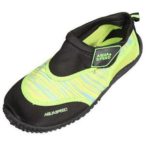 Aqua-Speed Jadran 2 dětské neoprénové boty zelená - EU 25