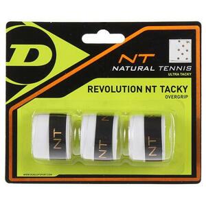 Dunlop Revolution NT Tacky overgrip omotávka bílá - 3 ks