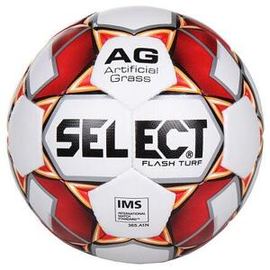 Select FB Flash Turf fotbalový míč bílá-červená - č. 5