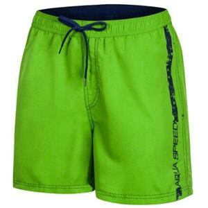Aqua-Speed Ace pánské plavecké šortky zelená - L