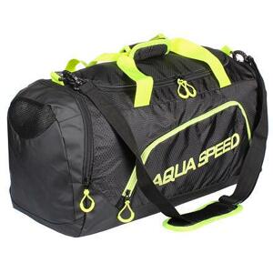 Aqua-Speed Duffle Bag sportovní taška černá-žlutá - 36 l