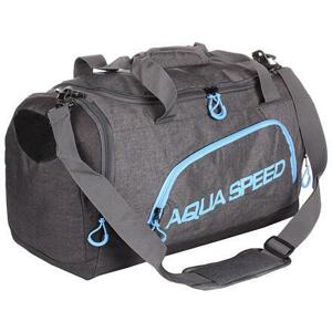 Aqua-Speed Duffle Bag sportovní taška šedá-modrá - 24 l