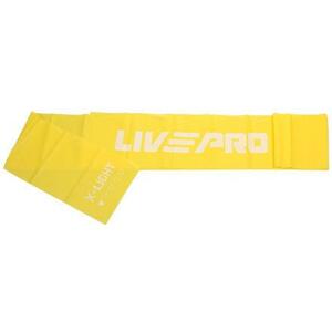 LivePro Resistance LP8413 posilovací guma žlutá