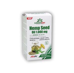 Amix GreenDay ProVEGAN Hemp Seed Oil 1000mg 90 cps