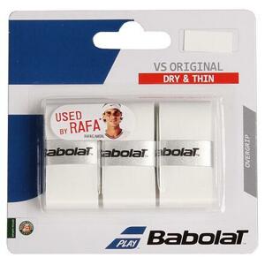 Babolat VS Original overgrip omotávka tl. 0,4 mm bílá - 12 ks