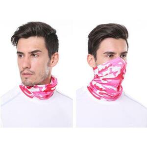 Merco Camouflage multifunkční šátek růžová