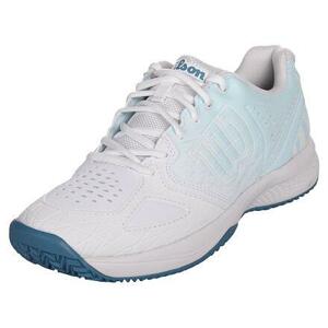 Wilson Kaos Comp 2.0 W 2020 dámská tenisová obuv bílá-modrá - UK 6