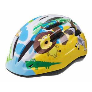 Etape Rebel dětská cyklistická helma žlutá-modrá - XS/S 48-52 cm