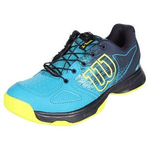 Wilson Kaos Junior QL 2021 juniorská tenisová obuv modrá - UK 4