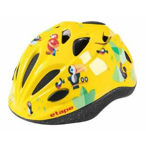 Etape Pony dětská cyklistická helma žlutá - S/M 52-56 cm