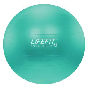 Lifefit Gymnastický míč Anti-burst 65 cm tyrkysový