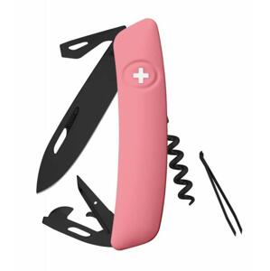 Swiza kapesní nůž D03 Allblack Standard pink