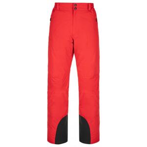 Kilpi GABONE-M červené lyžařské kalhoty - 3XL