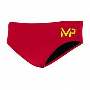 Michael Phelps Pánské plavky SOLID MAN SLIP RED - DE3 XS/S (FR75)