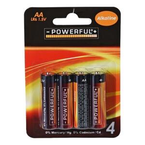 Excellent Baterie AA tužkové alkalické 4 ks
