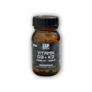 LSP Nutrition Vitamin D3 5600 IU/K2 200mcg 60cps