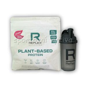 Reflex Nutrition Plant Based Protein 600g + šejkr 700ml - Cacao + caramel