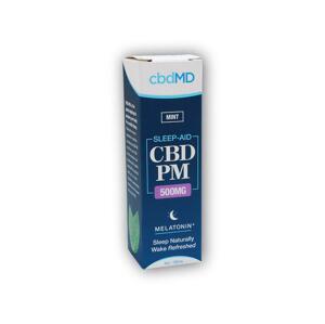 cbdMD CBD PM Na spaní 500mg CBD 30ml máta - Mint (dostupnost 5 dní)