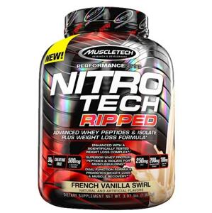 MuscleTech Nitro-Tech Ripped 1800 g - vanilka