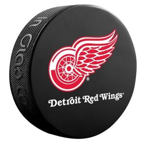 InGlasCo Fanouškovský puk NHL Logo Basic (1ks) - Detroit Red Wings