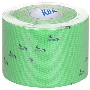 Kinematics Tex Kinesio tape zelená - 5 cm
