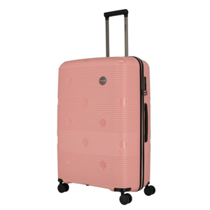 Travelite Smarty 4w L Pink kufr + kosmetická taštička zdarma