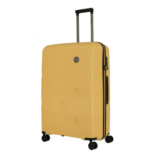 Travelite Smarty 4w L Yellow kufr + kosmetická taštička zdarma