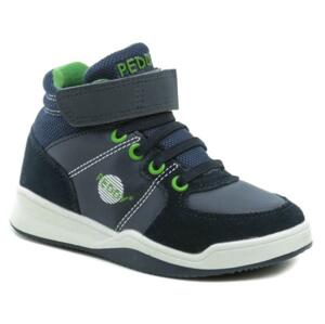 Peddy P3-636-38-18 modro zelené dětské boty - EU 24