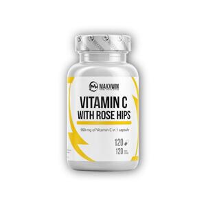Maxxwin Vitamin C 1000 with rose hips 120 kapslí