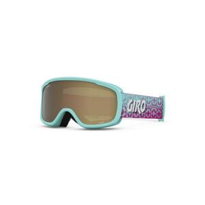 Giro Buster lyžařské brýle - Pink Black Block AR40 - růžová/hnědé skla