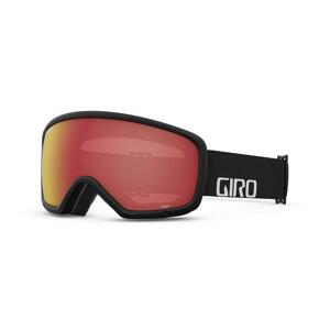Giro Stomp dětské lyžařské brýle - Black Wordmark AR40 - černé/hnědé skla