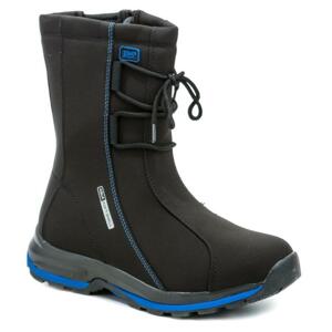DK 1754 černo modré zimní boty - EU 38