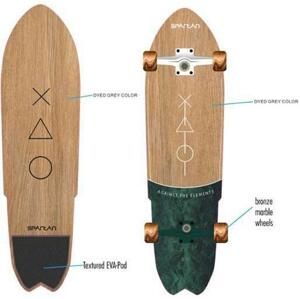 Spartan Skateboard Cruiser Board - 70 cm